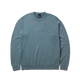 Huf Pacific Wash Embossed Crewneck Sweater Blue