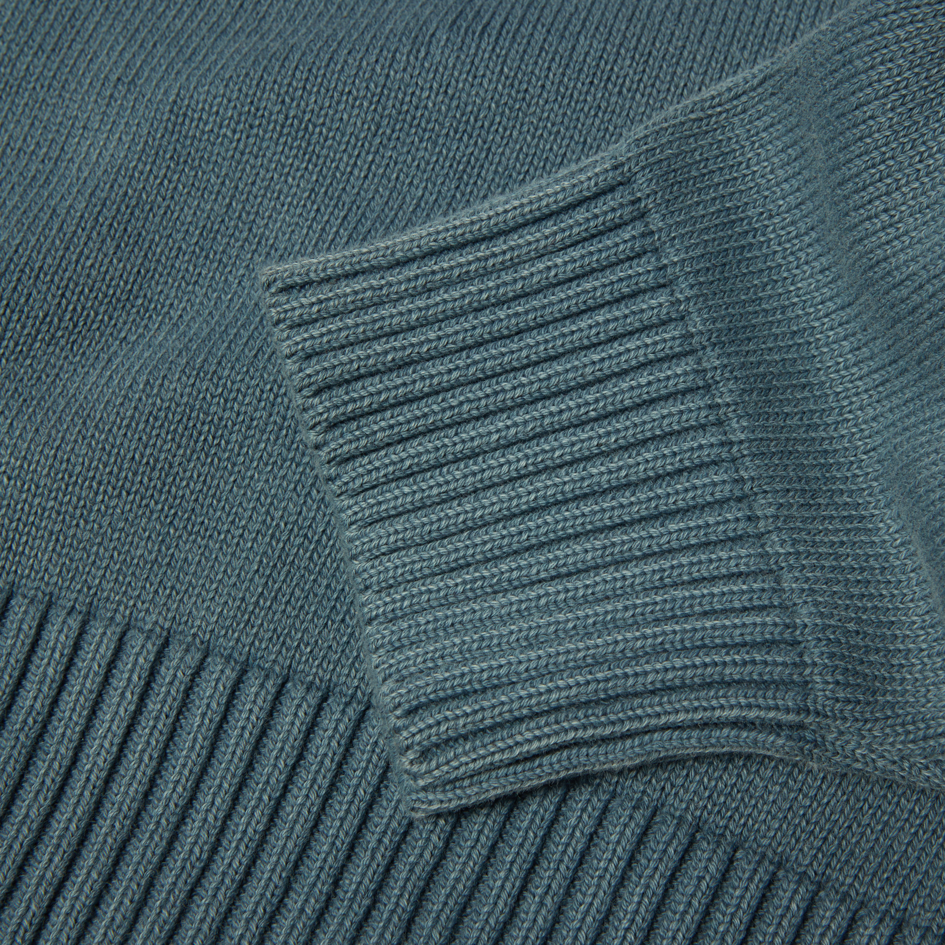 Huf Pacific Wash Embossed Crewneck Sweater Blue
