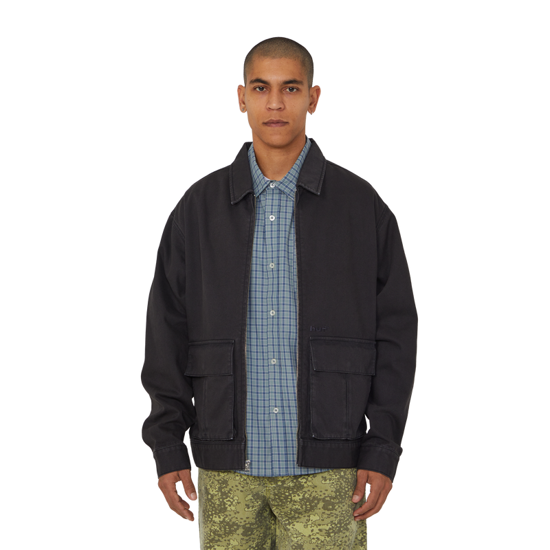 Huf Pacific Work Jacket Black