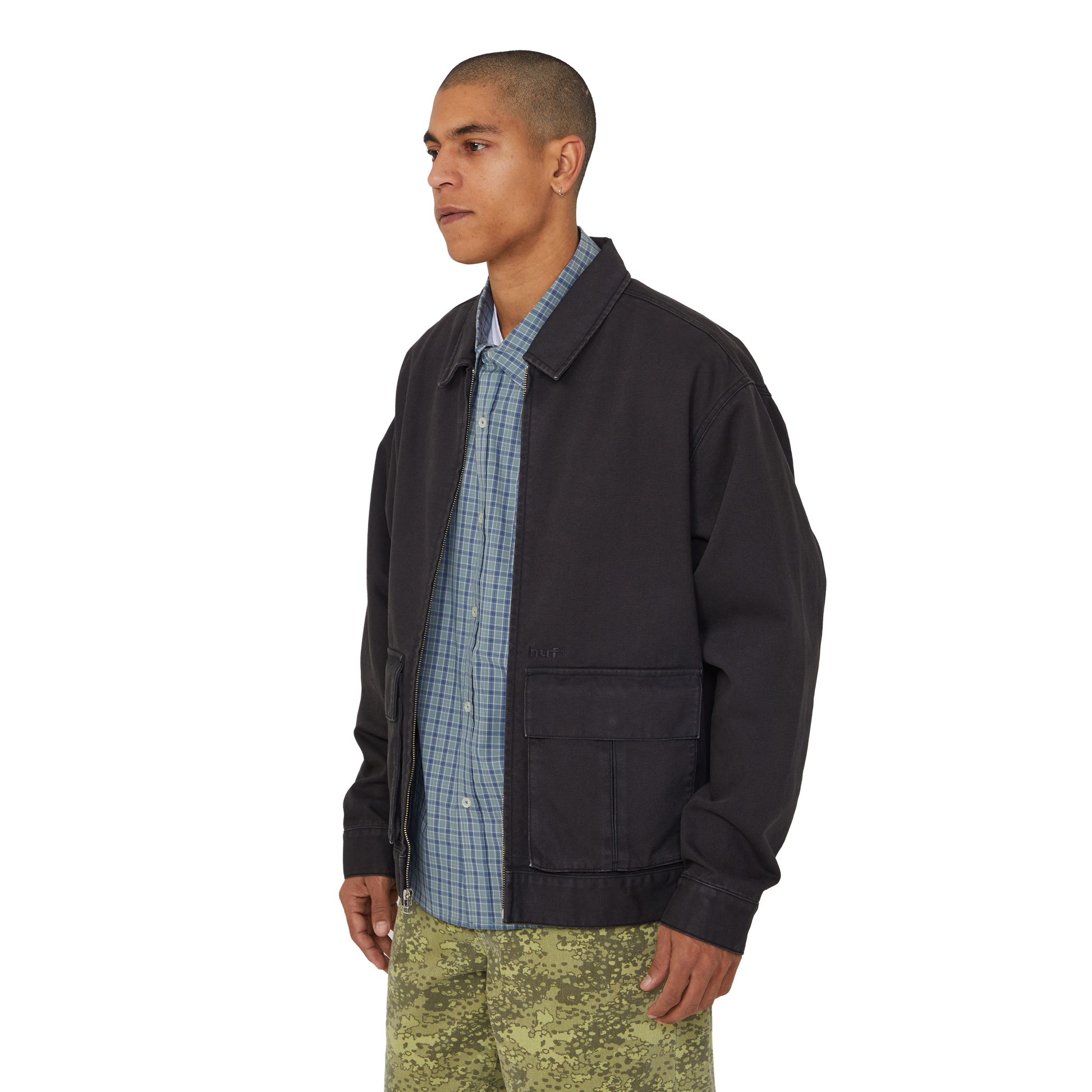 Huf Pacific Work Jacket Black