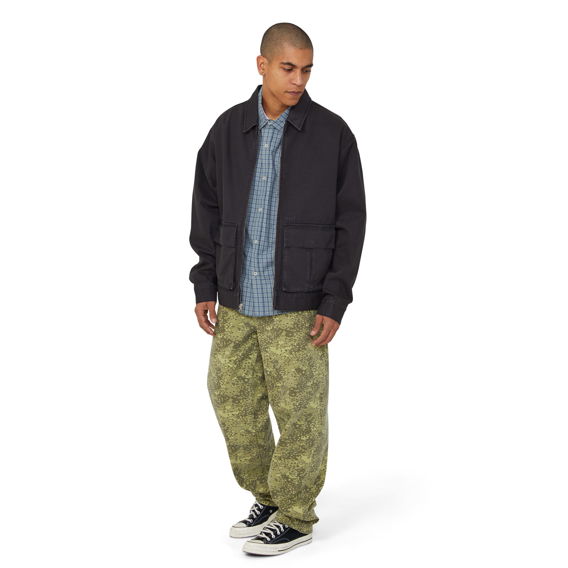 Huf Pacific Work Jacket Black
