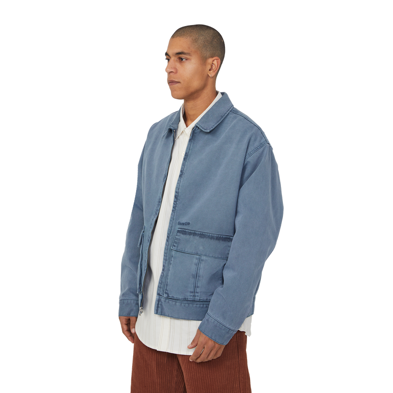 Huf Pacific Work Jacket Blue