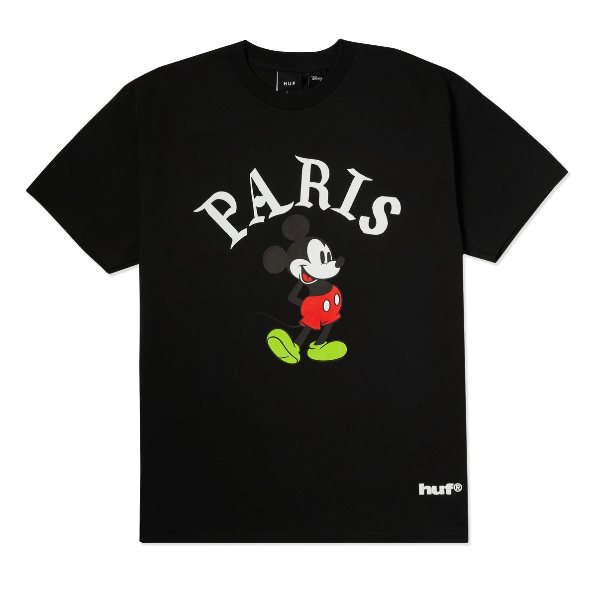 HUF Disney | HUF Paris Mickey Worldwide T-Shirt Black