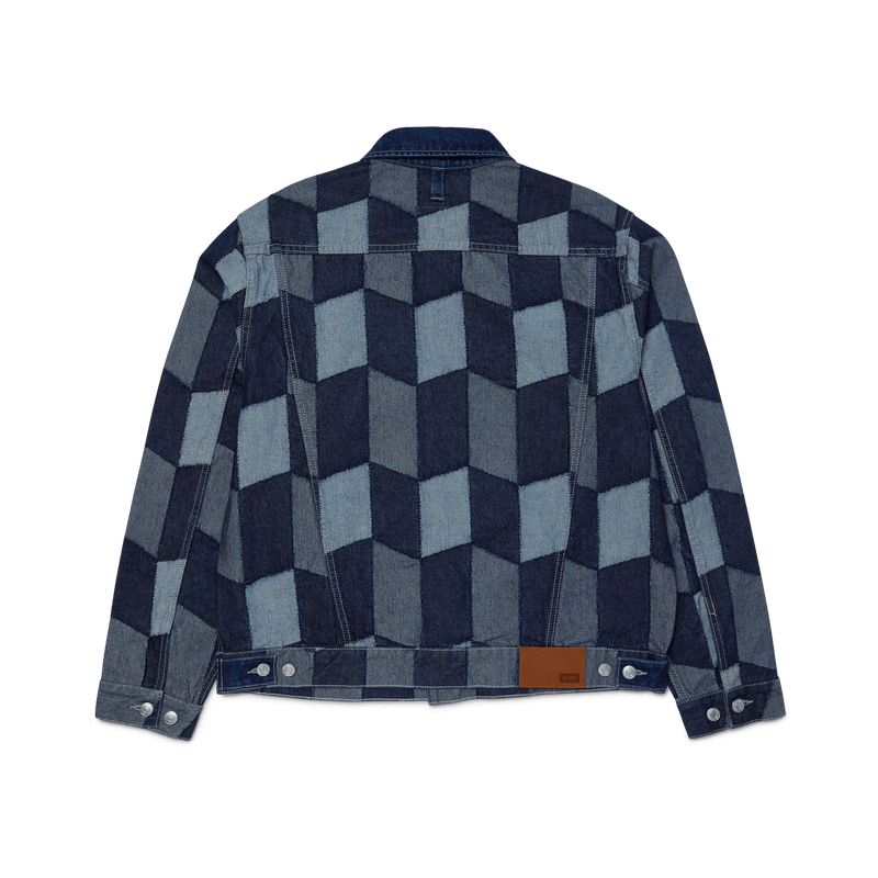 Huf Patchwork Denim Jacket Denim