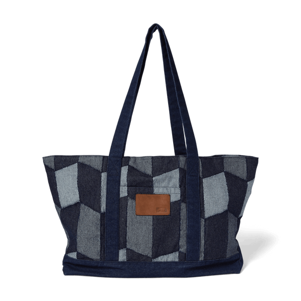 Patchwork Denim Tote