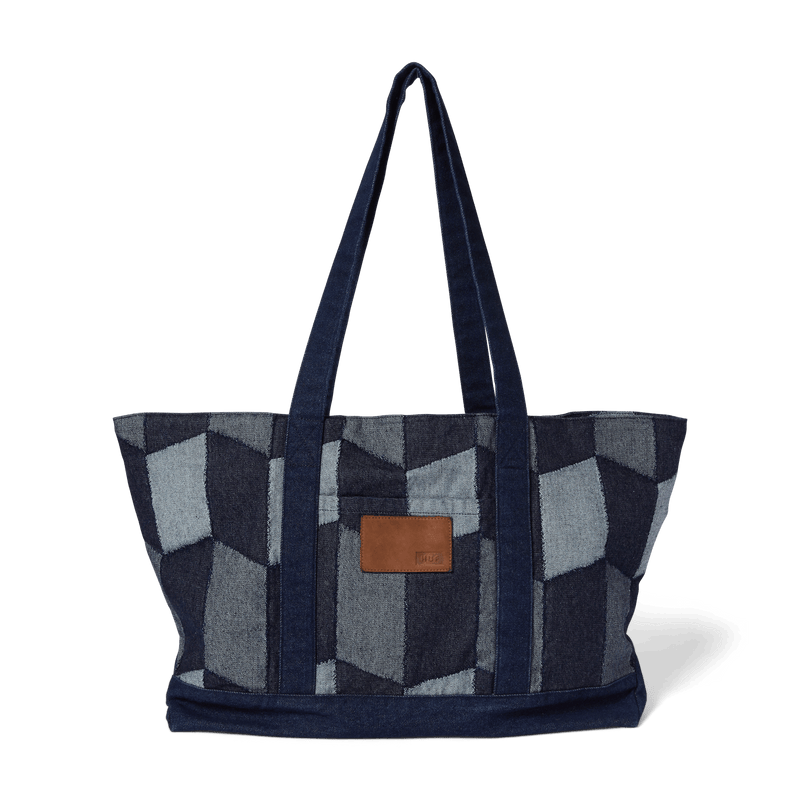 Huf Patchwork Denim Tote Denim