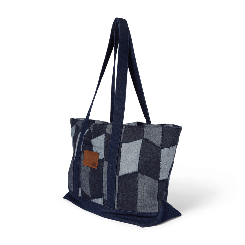 Huf Patchwork Denim Tote Denim