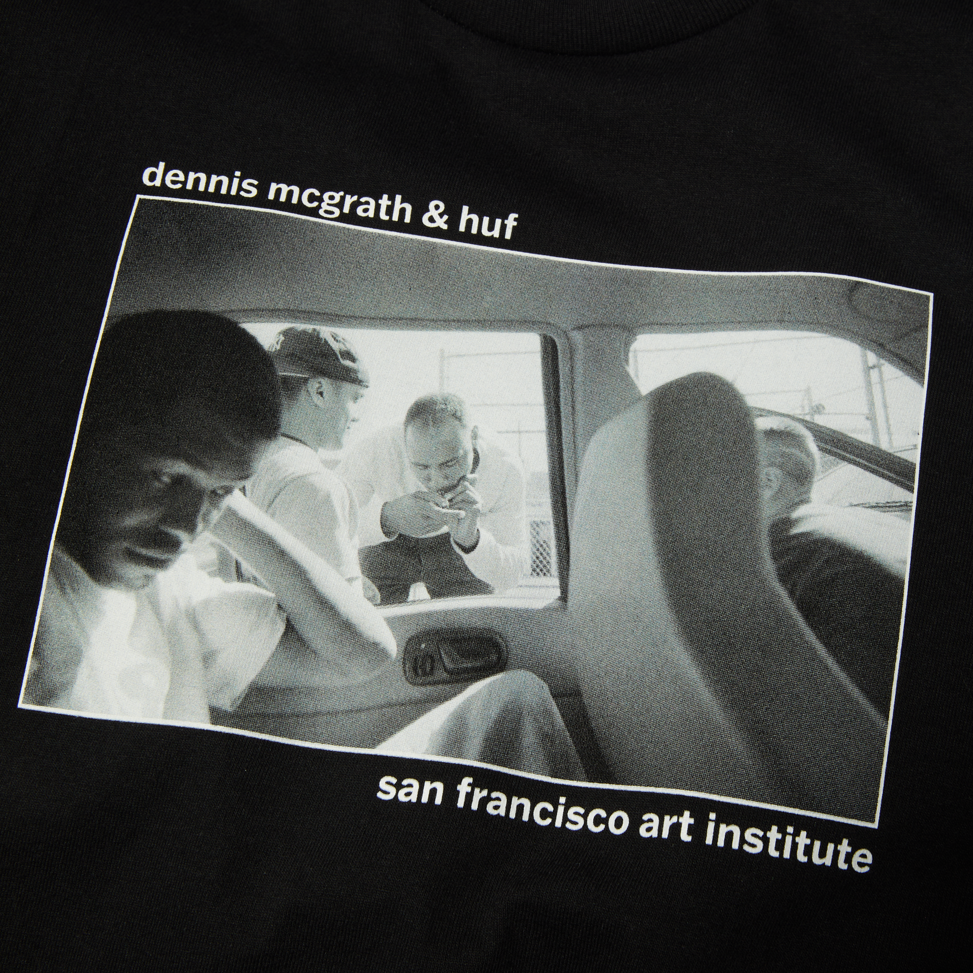 Huf Paved With Gold T-Shirt Black