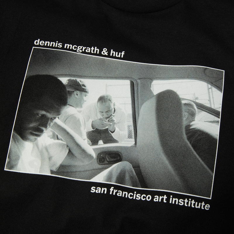 Huf Paved With Gold T-Shirt Black