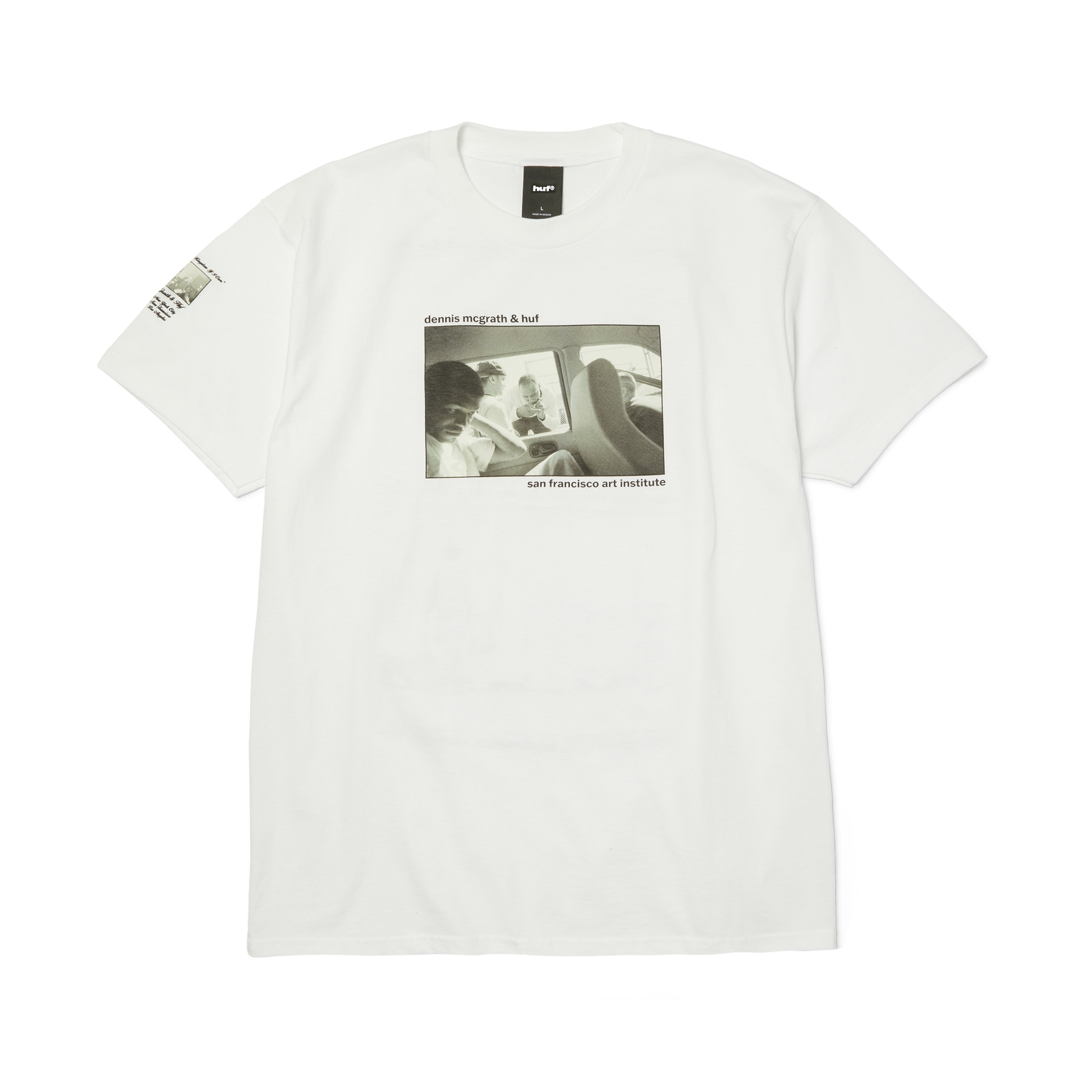 Huf Paved With Gold T-Shirt White