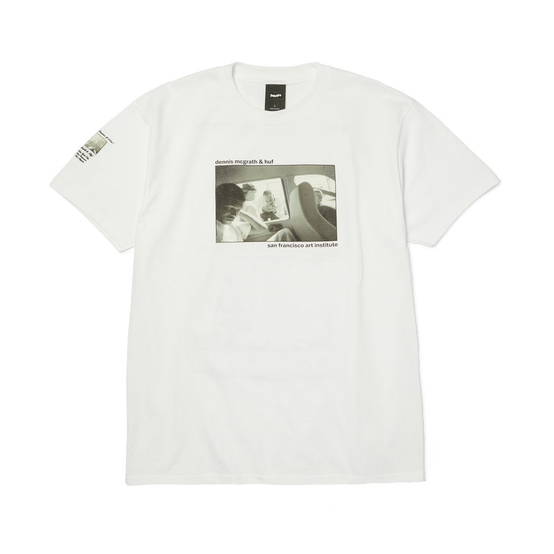 Huf Paved With Gold T-Shirt White