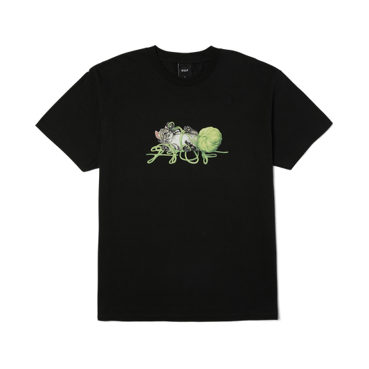 Huf Paws T-Shirt Black