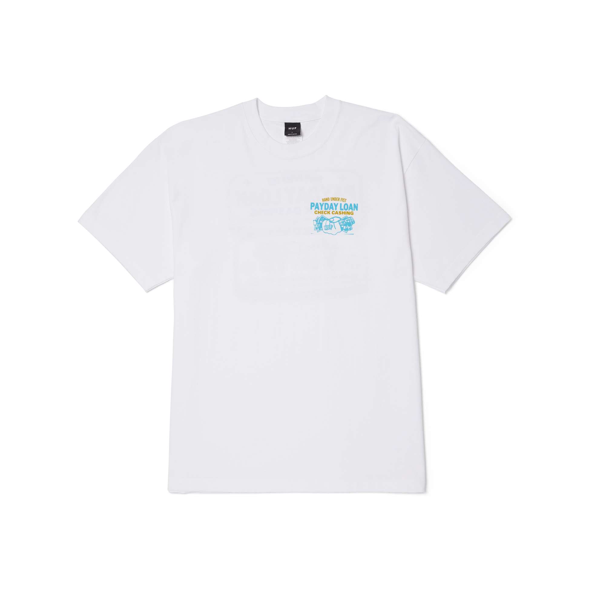 Huf Pay Day T-Shirt White