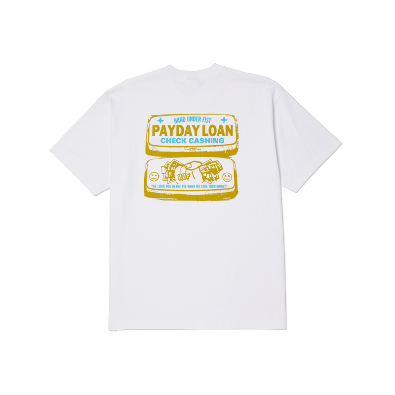 Huf Pay Day T-Shirt White