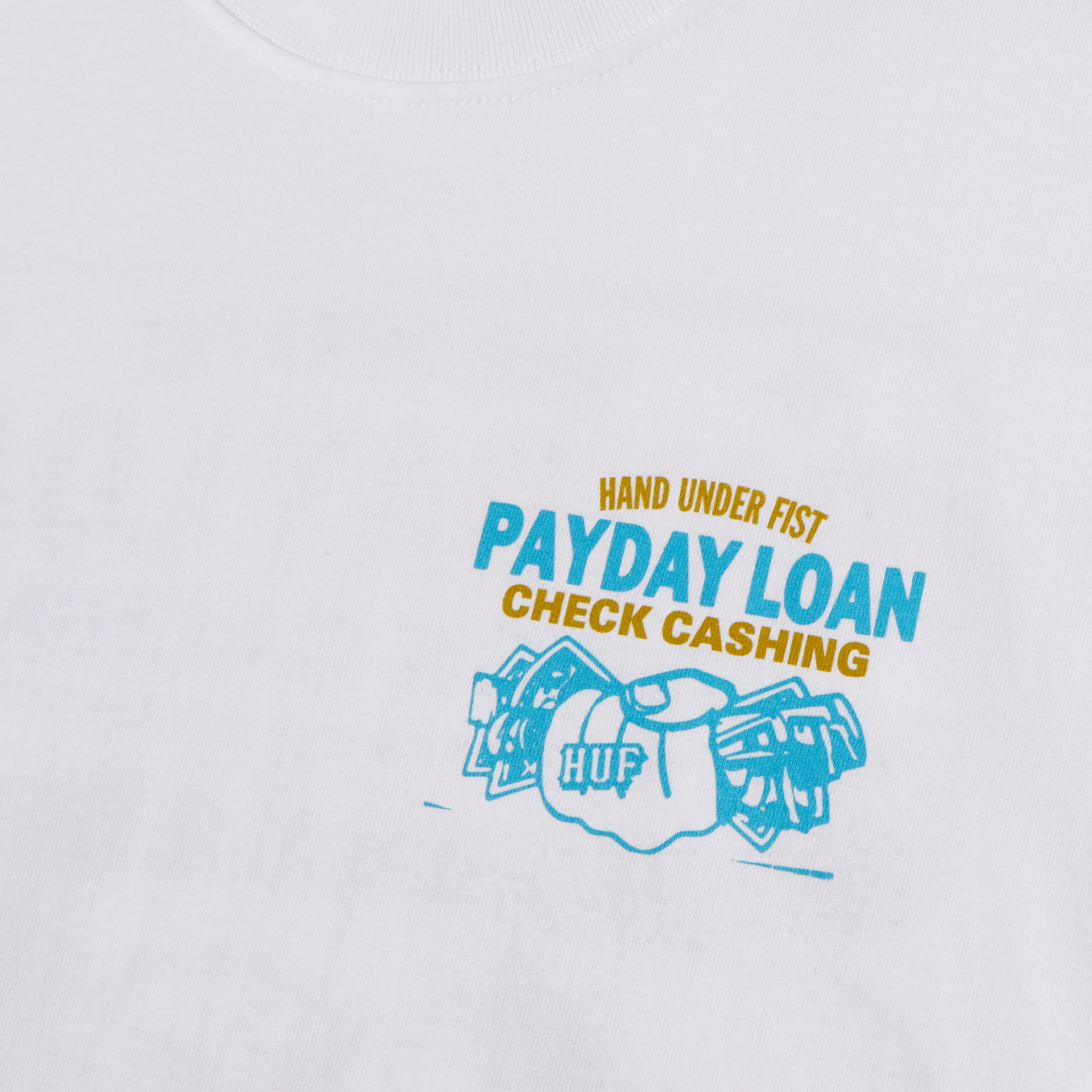 Huf Pay Day T-Shirt White