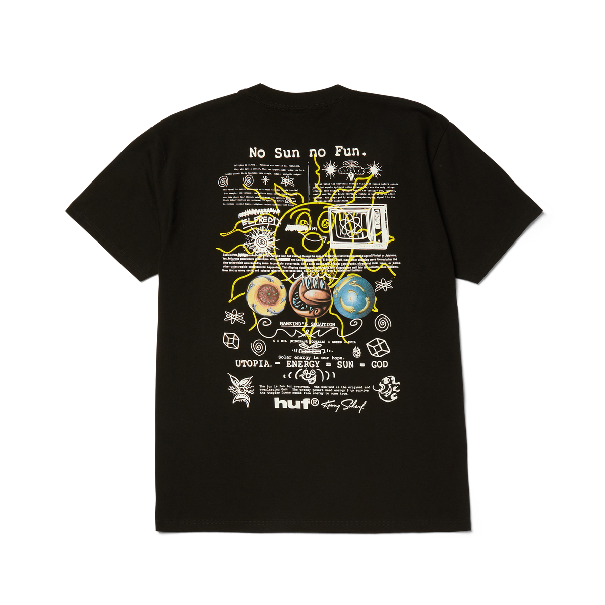 HUF Kenny Scharf Philosophy T-Shirt