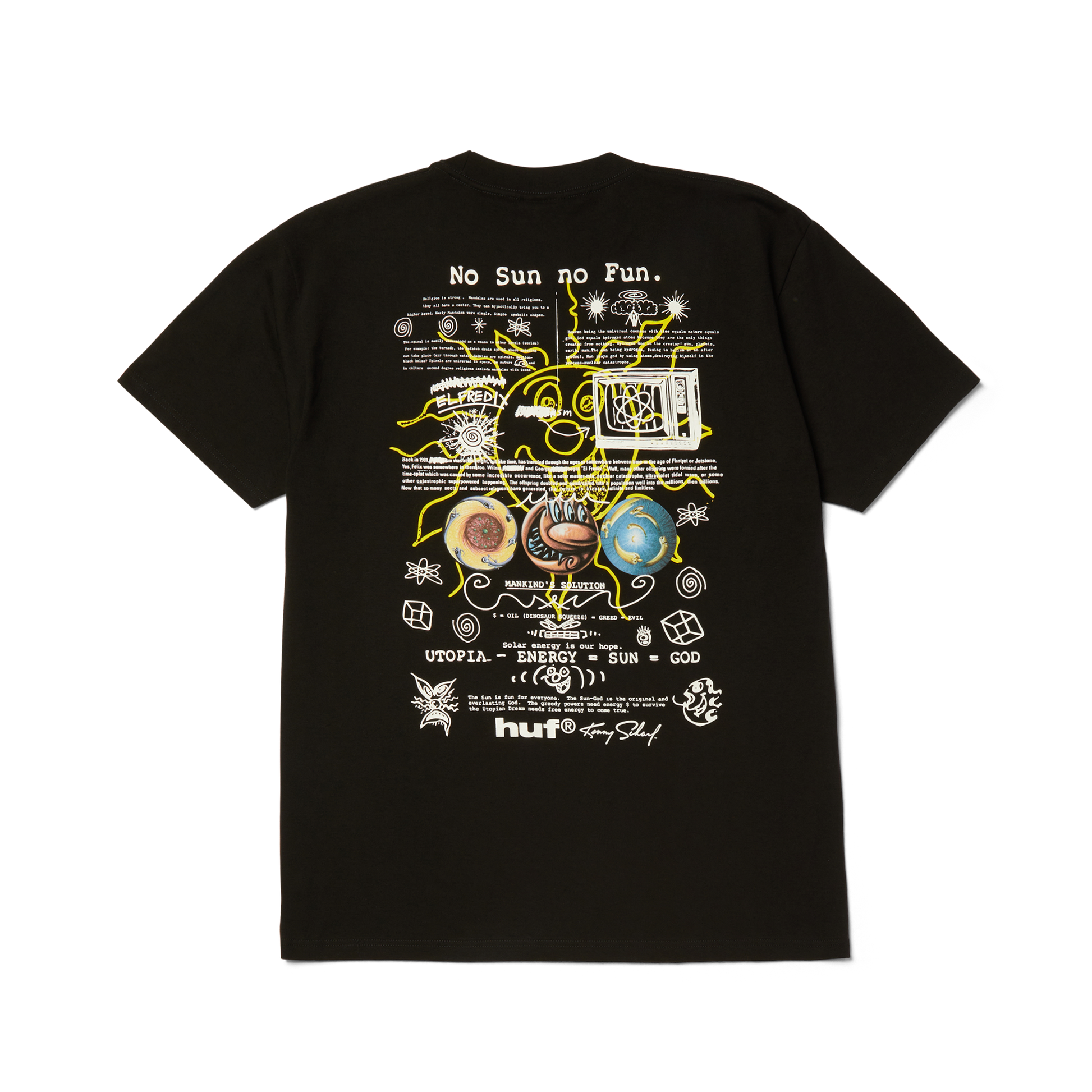 HUF Kenny Scharf Philosophy T-Shirt