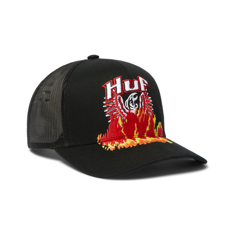 Huf Phoenix Trucker Hat Black
