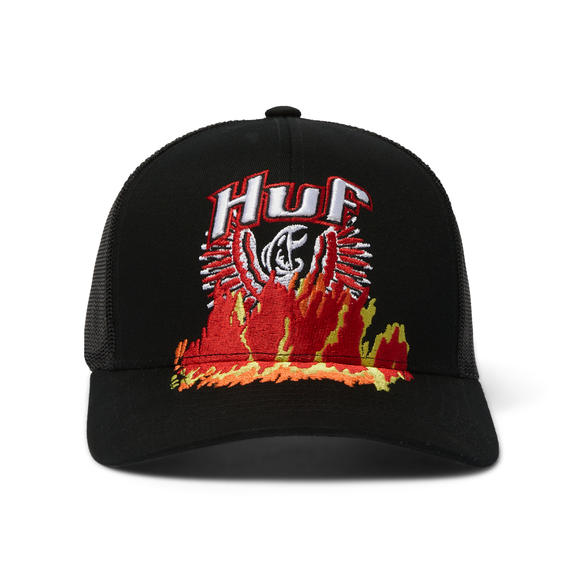 Huf Phoenix Trucker Hat Black