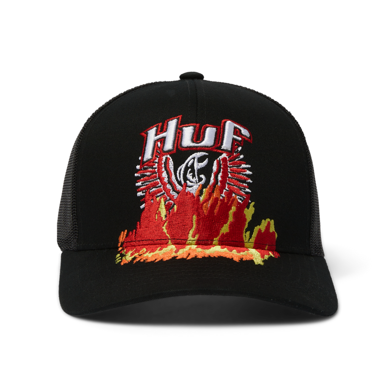 Huf Phoenix Trucker Hat Black