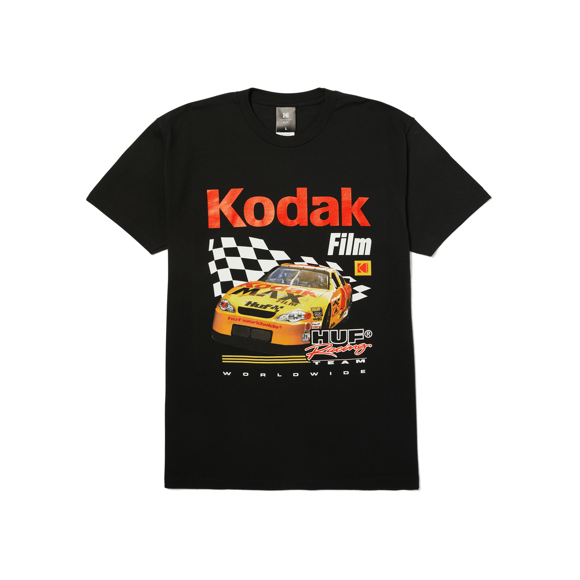 Huf x Kodak Photo Finish T-Shirt Black