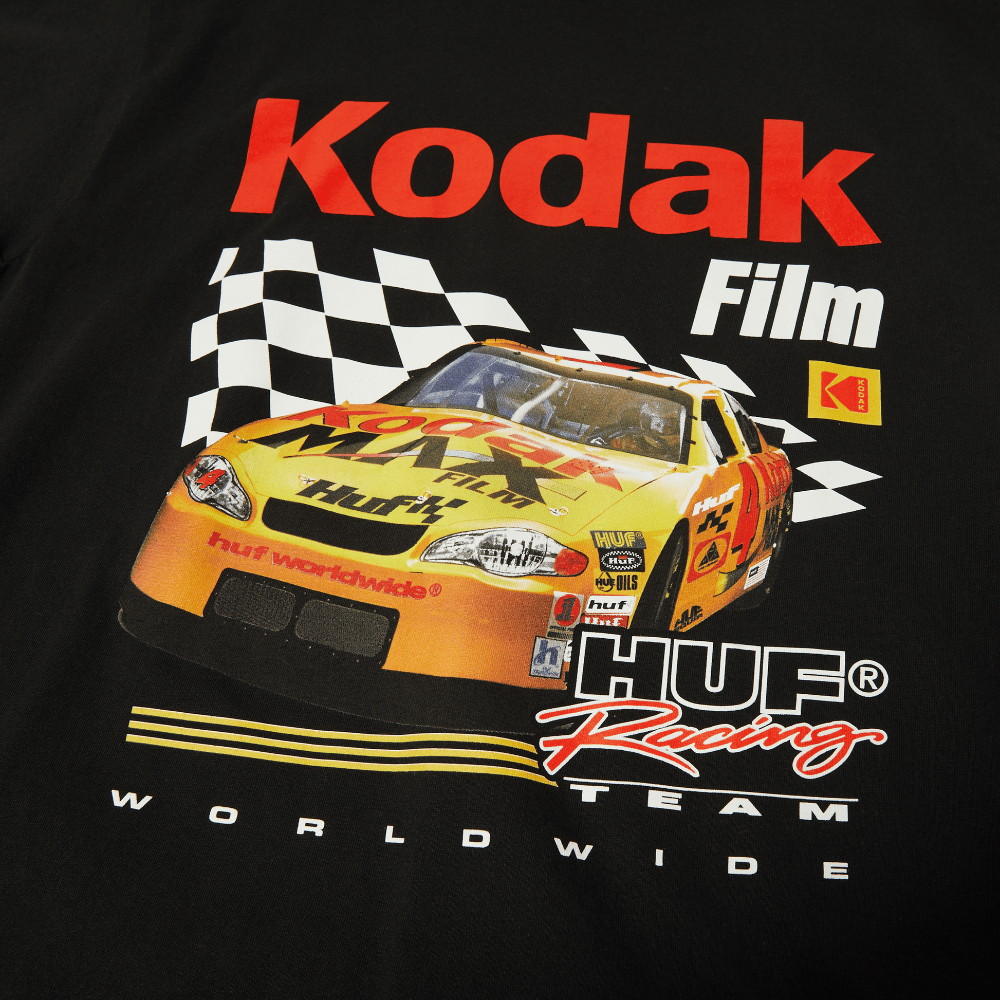 Huf x Kodak Photo Finish T-Shirt Black