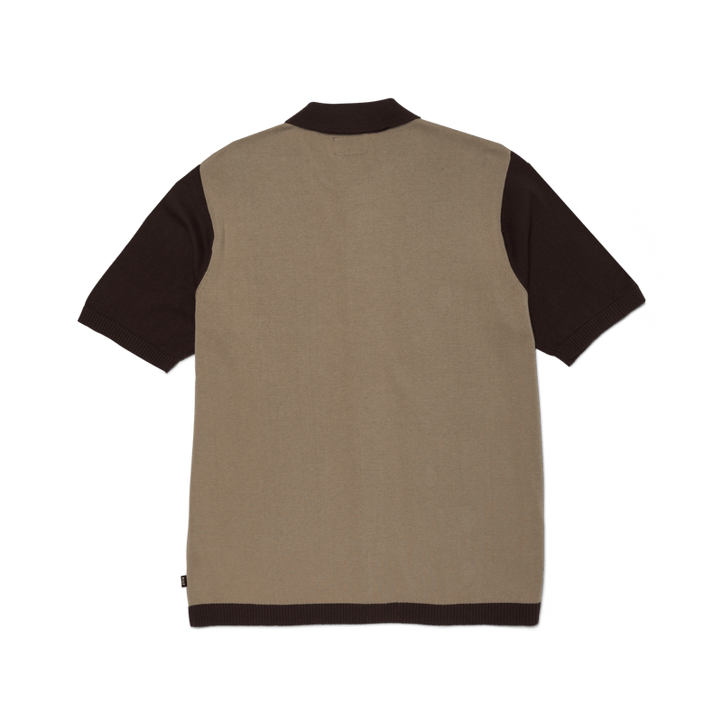 Huf Pillar Knit Sweater Brown