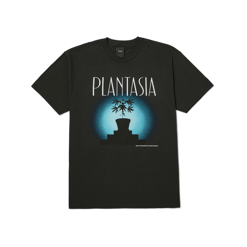 HUF Plantasia T-Shirt Vintage Black