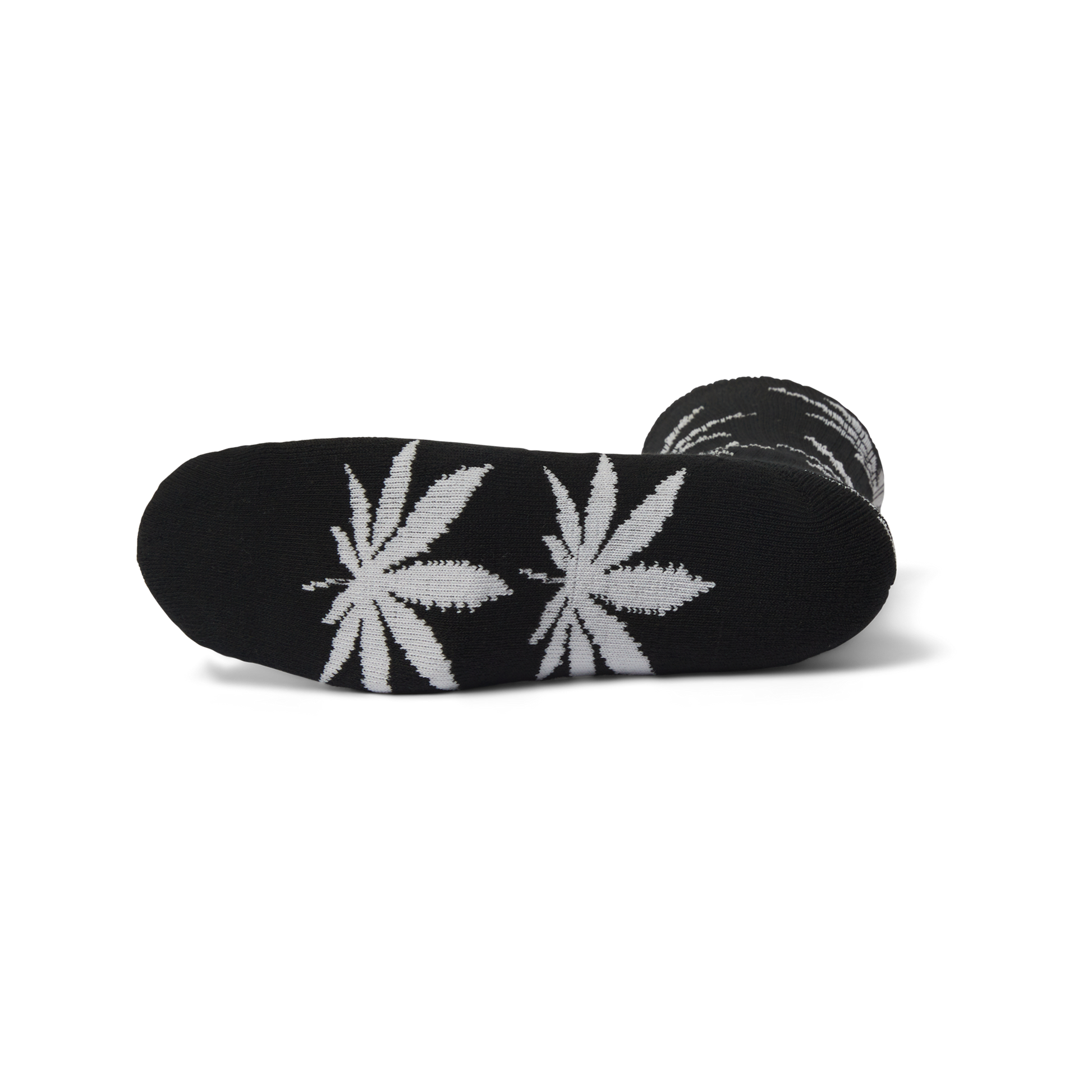 Huf Plantlife Crew Sock 3-Pack White Black Heather