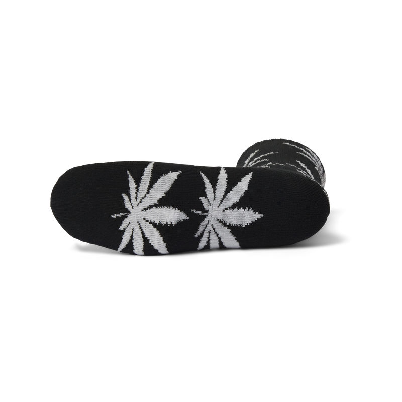Huf Plantlife Crew Sock 3-Pack White Black Heather