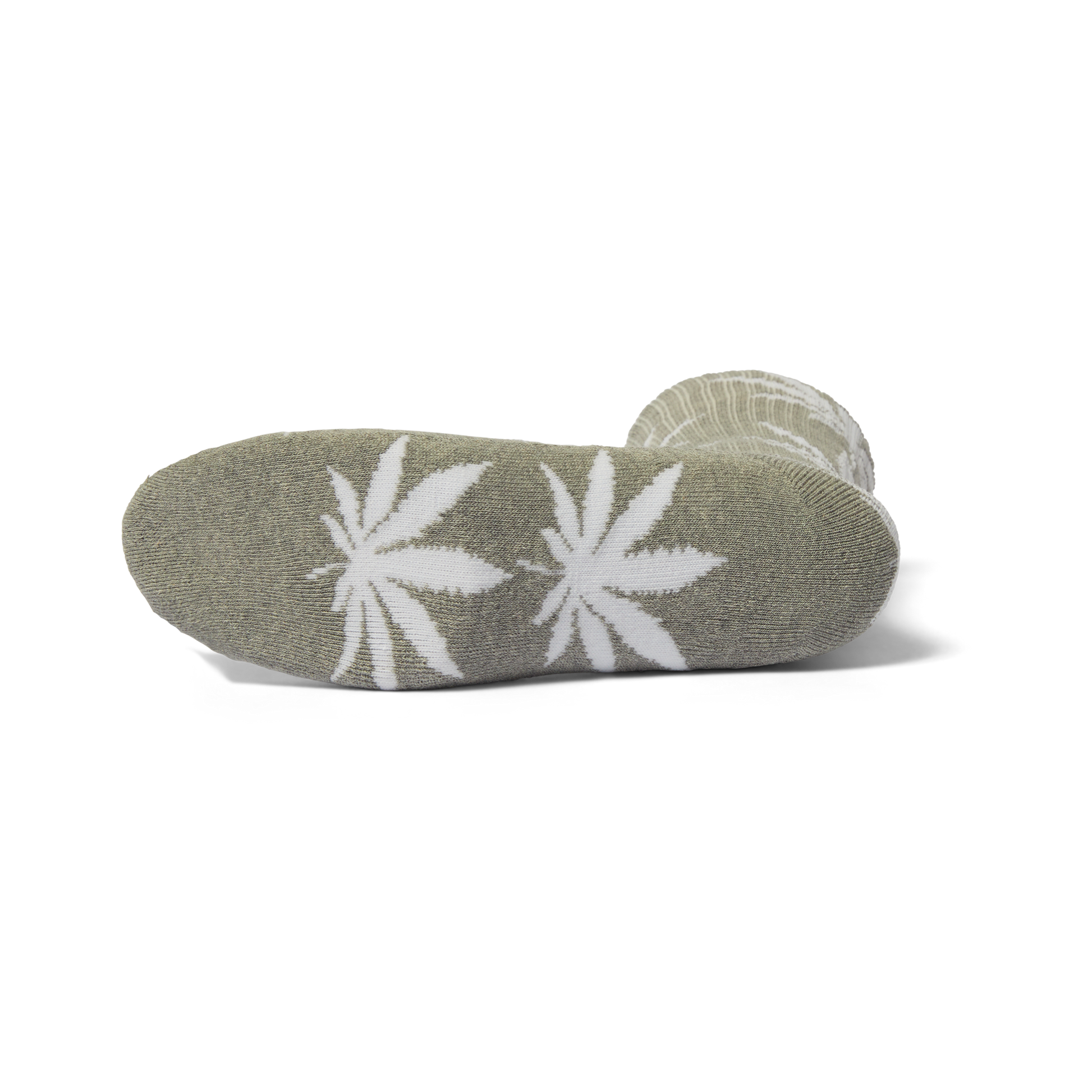 Huf Plantlife Crew Sock 3-Pack White Black Heather