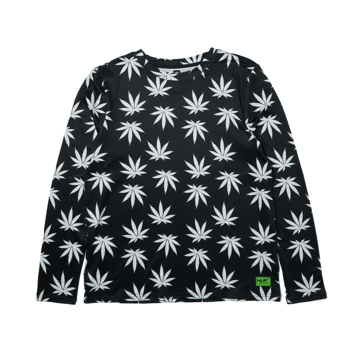 HUF x 686 Plantlife Base Layer Long Sleeve T-Shirt Top - Plantlife