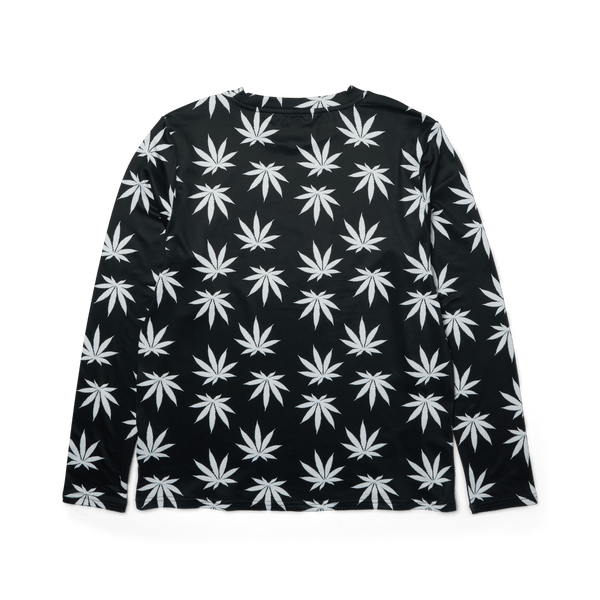 HUF x 686 Plantlife Base Layer Long Sleeve T-Shirt Top - Plantlife