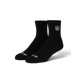 Huf Plantlife Emb 1/4 Sock Black