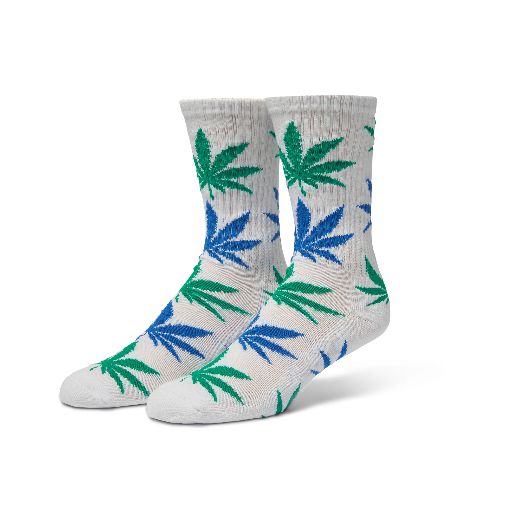 Huf Plantlife Multi Crew Sock White