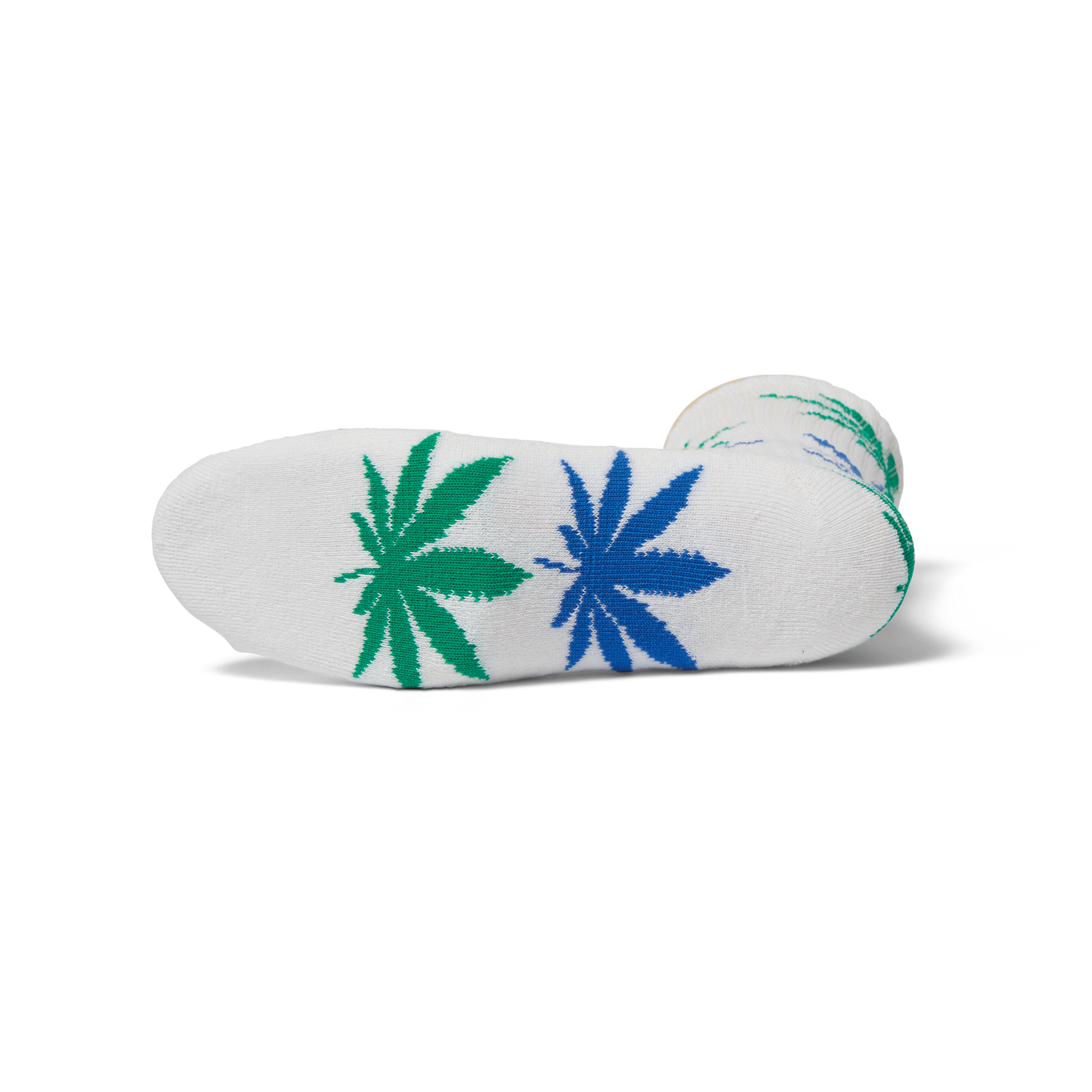 Huf Plantlife Multi Crew Sock White