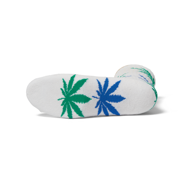 Huf Plantlife Multi Crew Sock White