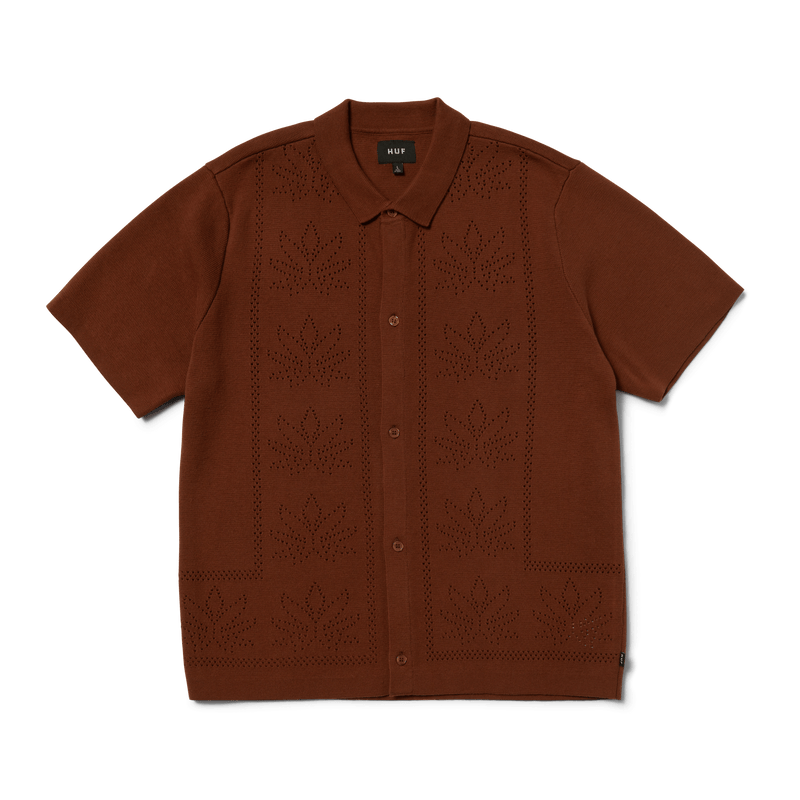 Huf Plantlife Perforated Knit Top Sierra