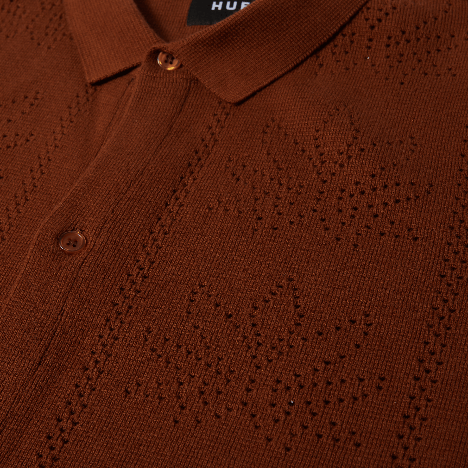 Huf Plantlife Perforated Knit Top Sierra