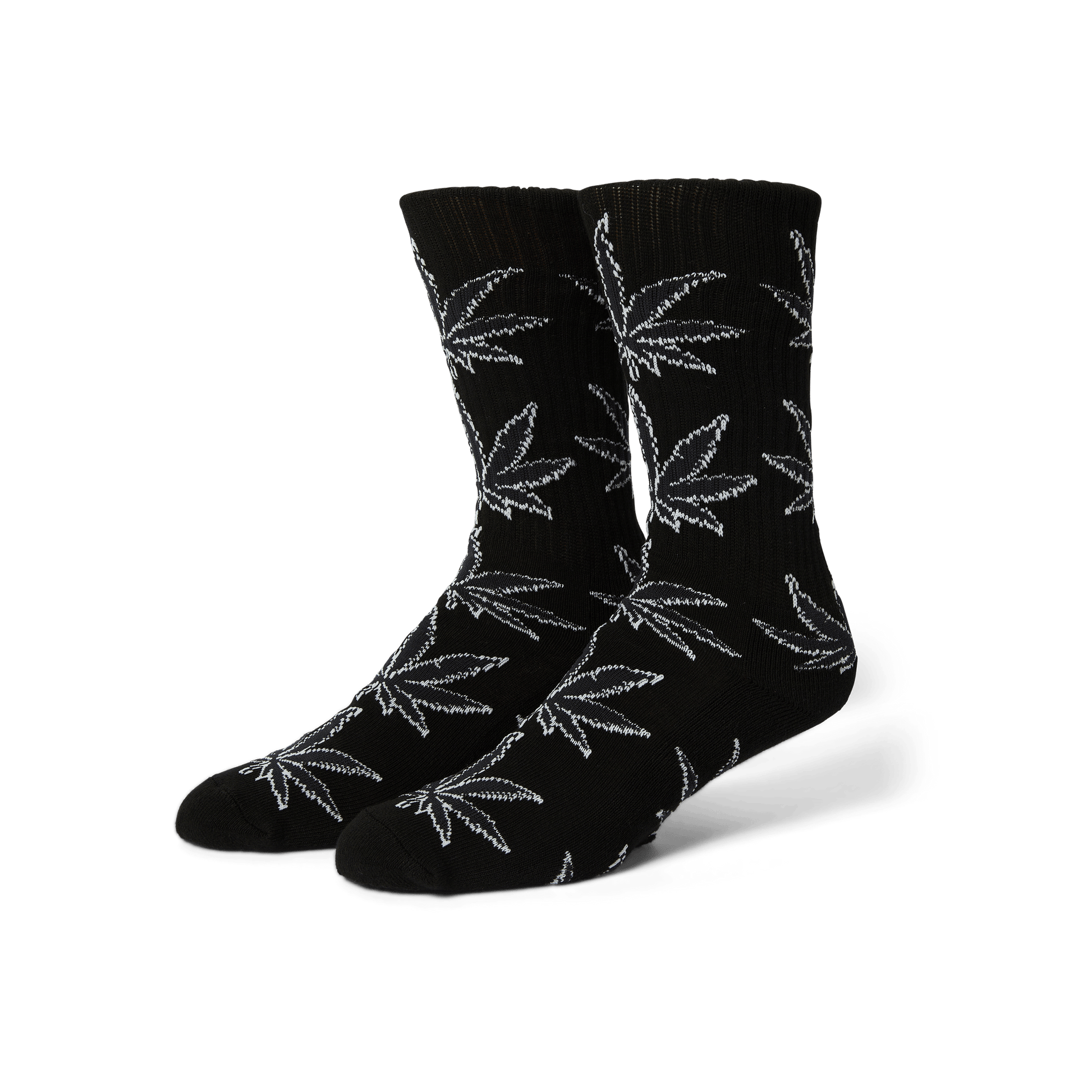 HUF Plantlife Shadow Sock Black