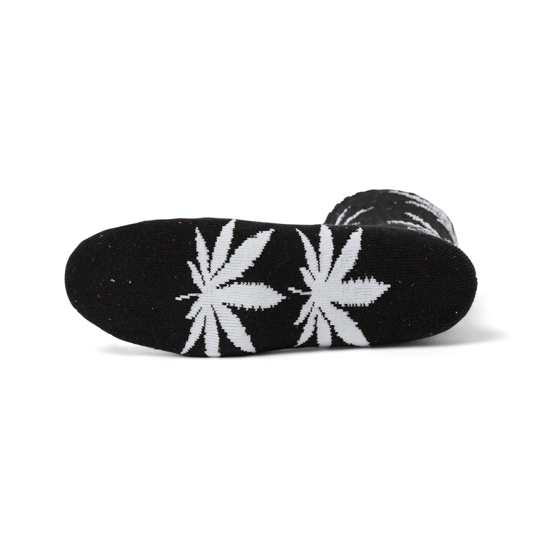 Huf Plantlife Speckled Sock Black