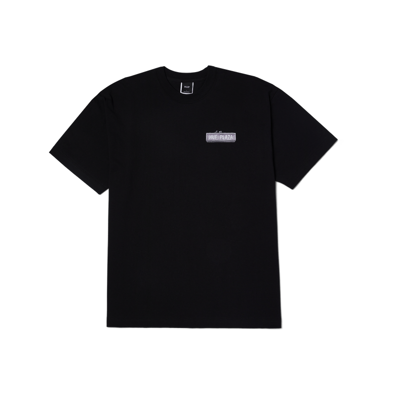 Huf Plaza T-Shirt Black