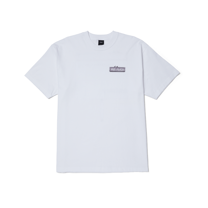 Huf Plaza T-Shirt White