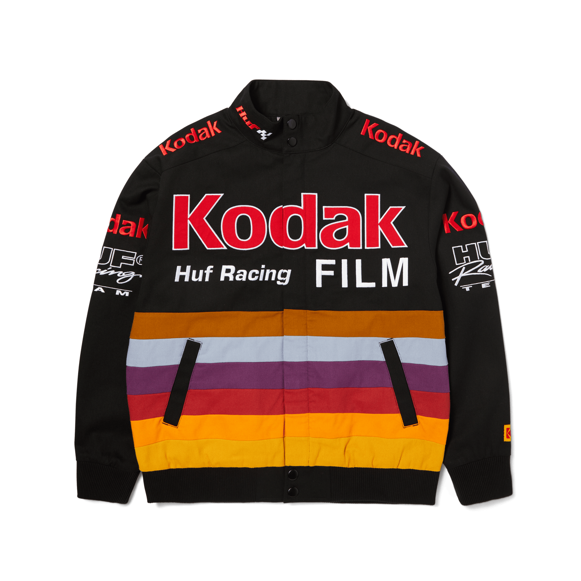 Huf x Kodak Pole Position Racing Jacket Black
