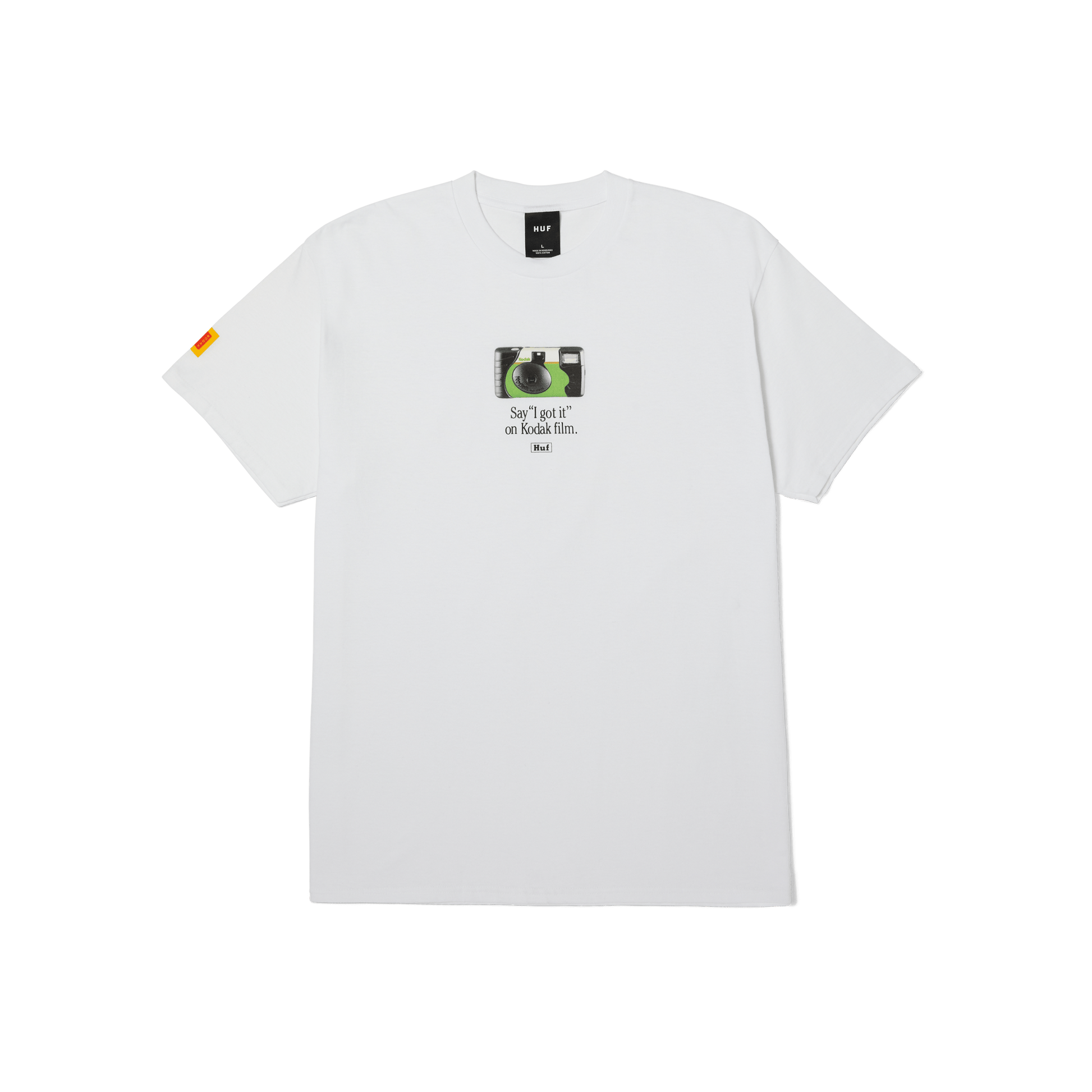 Huf x Kodak Power Flash T-Shirt White