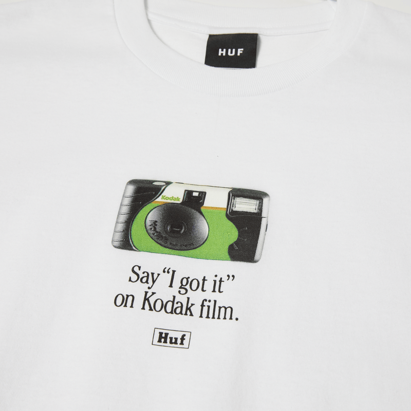 Huf x Kodak Power Flash T-Shirt White
