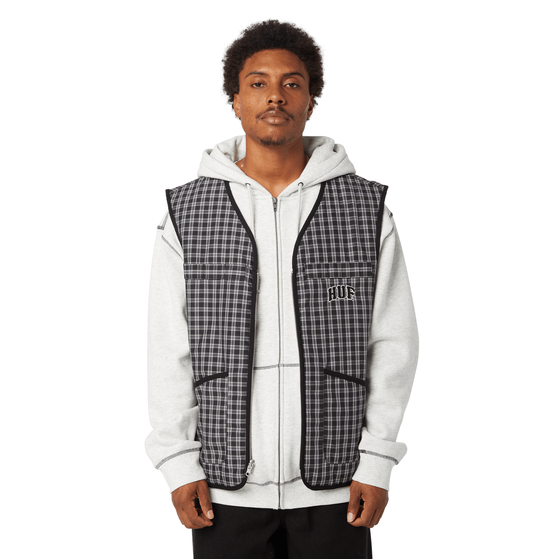 HUF Poynter Reversible Vest Black