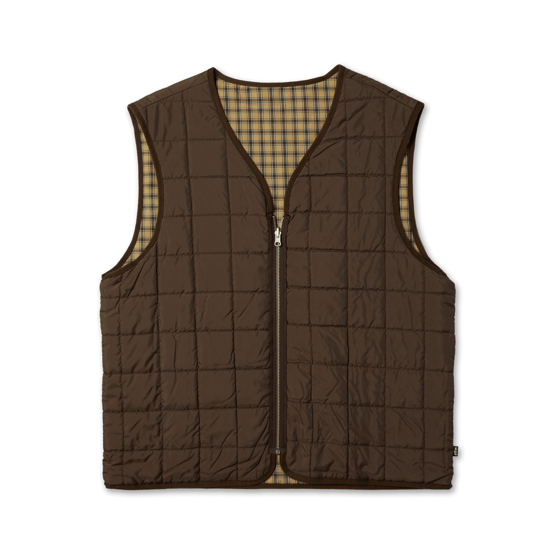 HUF Poynter Reversible Vest Clay