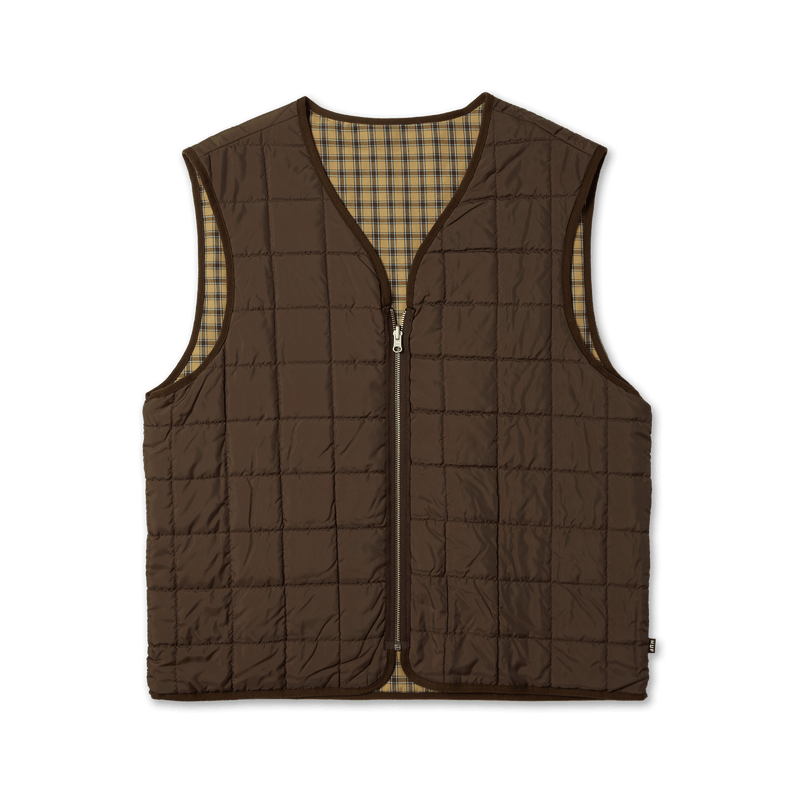 HUF Poynter Reversible Vest Clay