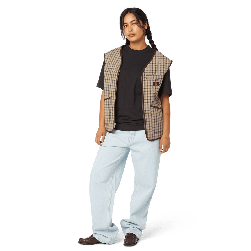 HUF Poynter Reversible Vest Clay